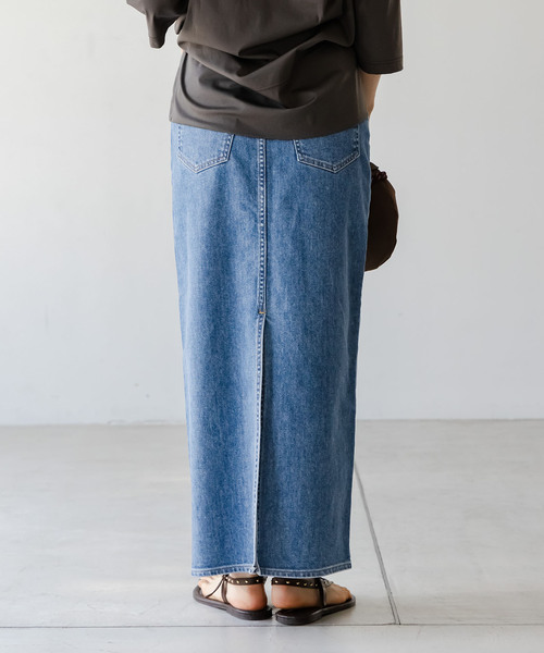 NEEDBY heritage（ニードバイヘリテージ）の「《NOBLE別注》 NEED by heritage/ニードバイヘリテージ RINA（デニムスカート・レディース・ブルー・26/25/24/23）」の20枚目の写真