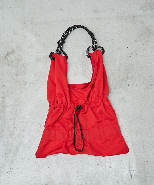 coen（コーエン）の「2WAYパラコードギャザーハンドバッグ（S）（ハンドバッグ・レディース・ブラック/ベージュ/レッド/オリーブ/その他1・FREE）」の11枚目の写真