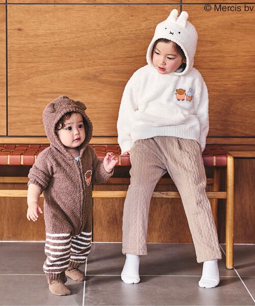 セール】【Miffy】マシュマロニットカバーオール（ロンパース）｜Miffy