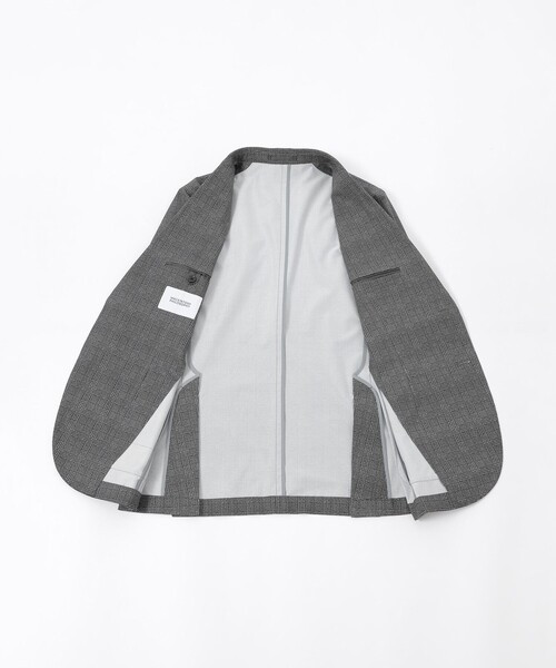 MACKINTOSH PHILOSOPHY(マッキントッシュ フィロソフィー)の「テーラードジャージー ジャケット ツイル/チェックプリントメッシュ(テーラードジャケット・メンズ・ブルー系その他7/ネイビー/チャコールグレー/グレー・38/42/36/40)」の16枚目の写真