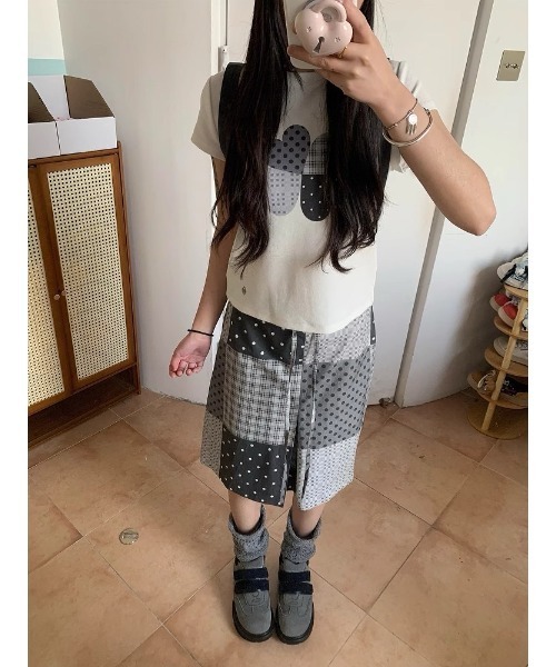 ARCHIVER(アーカイバ)の「【Lp】ハートクローバーTシャツ(Tシャツ/カットソー・レディース・ホワイト・MEDIUM/LARGE)」の3枚目の写真