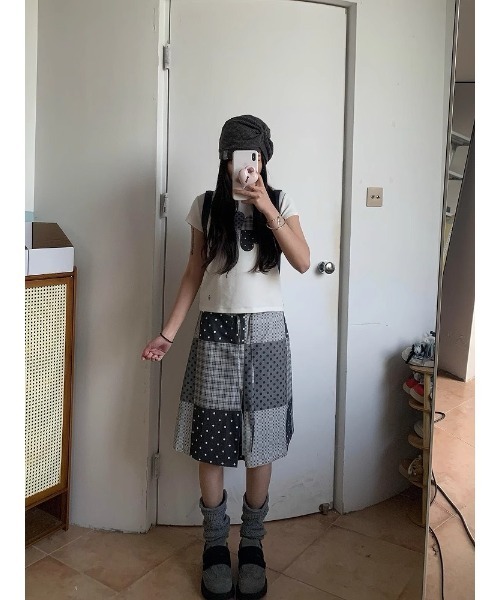 ARCHIVER(アーカイバ)の「【Lp】ハートクローバーTシャツ(Tシャツ/カットソー・レディース・ホワイト・MEDIUM/LARGE)」の4枚目の写真