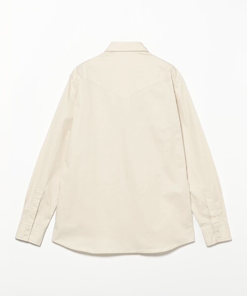 BRILLA per il gusto(ブリッラペルイルグースト)の「コットンツイル ウエスタンシャツ(シャツ/ブラウス・メンズ・ベージュ・S/M/L/XL/XS)」の5枚目の写真