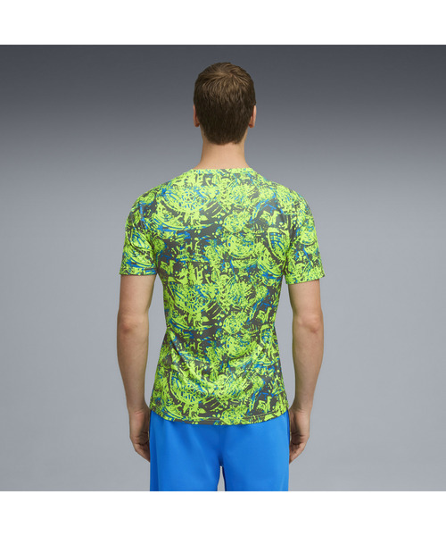 PUMA（プーマ）の「PUMA プーマ メンズ 2025-26 マンチェスターシティ FC プレマッチ 半袖 シャツ（Tシャツ/カットソー・メンズ・ブラック/グリーン系その他/グリーン系その他6・X-LARGE/X-SMALL/LARGE/MEDIUM/SMALL）」の12枚目の写真
