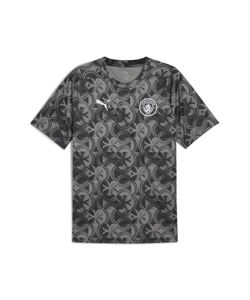 PUMA（プーマ）の「PUMA プーマ メンズ 2025-26 マンチェスターシティ FC プレマッチ 半袖 シャツ（Tシャツ/カットソー・メンズ・ブラック/グリーン系その他/グリーン系その他6・X-LARGE/X-SMALL/LARGE/MEDIUM/SMALL）」の20枚目の写真