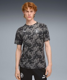 PUMA（プーマ）の「PUMA プーマ メンズ 2025-26 マンチェスターシティ FC プレマッチ 半袖 シャツ（Tシャツ/カットソー）」