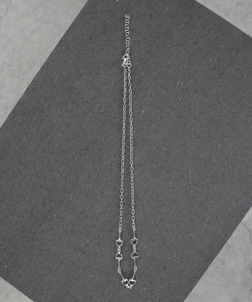 BIT×CHAIN NECKLACE シルバー925ビットモチーフチェーン