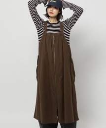 niko and... | ポケットZIPジャンパースカート(ジャンパースカート)