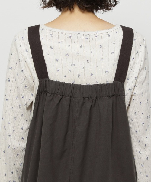 niko and...（ニコアンド）の「ポケットZIPジャンパースカート（ジャンパースカート・レディース・カーキ/チャコール/ブラウン/ライトベージュ/カーキ系2・MEDIUM/LARGE）」の13枚目の写真