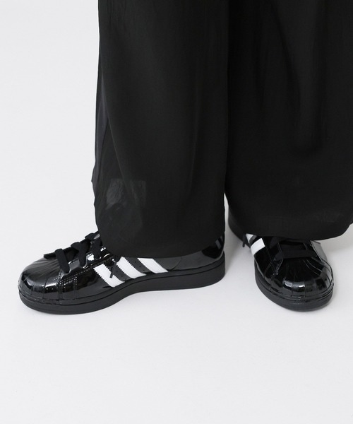 BABYLONE（バビロン）の「【adidas】SUPER STAR W（スニーカー・レディース・ブラック/ホワイト・23cm/24cm/24.5cm）」の20枚目の写真