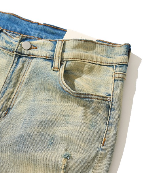 mnml(ミニマル)の「【mnml/ミニマル】STRETCH DENIM 20ML-SP857D(デニムパンツ・メンズ・ブルー・SMALL/MEDIUM/LARGE/X-LARGE)」の8枚目の写真