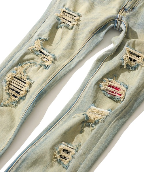 mnml(ミニマル)の「【mnml/ミニマル】STRETCH DENIM 20ML-SP857D(デニムパンツ・メンズ・ブルー・SMALL/MEDIUM/LARGE/X-LARGE)」の3枚目の写真