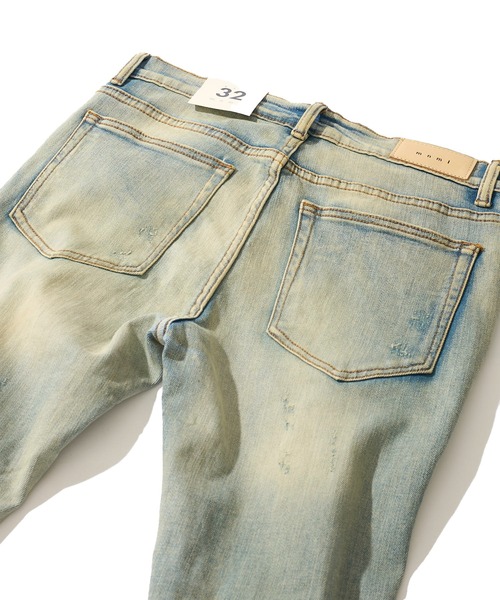 mnml(ミニマル)の「【mnml/ミニマル】STRETCH DENIM 20ML-SP857D(デニムパンツ・メンズ・ブルー・SMALL/MEDIUM/LARGE/X-LARGE)」の2枚目の写真