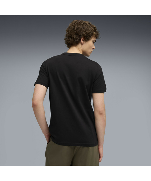 PUMA(プーマ)の「PUMA プーマ メンズ スポーツウェア トーナル シールド 半袖 Tシャツ(Tシャツ/カットソー・メンズ・レッド/ブラック・LARGE/X-LARGE/SMALL/MEDIUM/X-SMALL)」の3枚目の写真