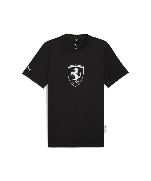 PUMA(プーマ)の「PUMA プーマ メンズ スポーツウェア トーナル シールド 半袖 Tシャツ(Tシャツ/カットソー・メンズ・レッド/ブラック・LARGE/X-LARGE/SMALL/MEDIUM/X-SMALL)」の5枚目の写真