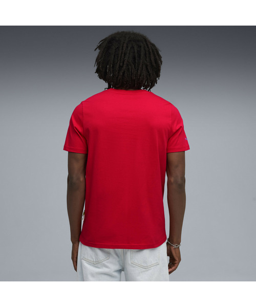 PUMA(プーマ)の「PUMA プーマ メンズ スポーツウェア トーナル シールド 半袖 Tシャツ(Tシャツ/カットソー・メンズ・レッド/ブラック・LARGE/X-LARGE/SMALL/MEDIUM/X-SMALL)」の7枚目の写真