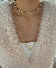 DouDou | 【インフルエンサー SAKURA企画】アレルギー対応 スライダーネックレス(ネックレス)