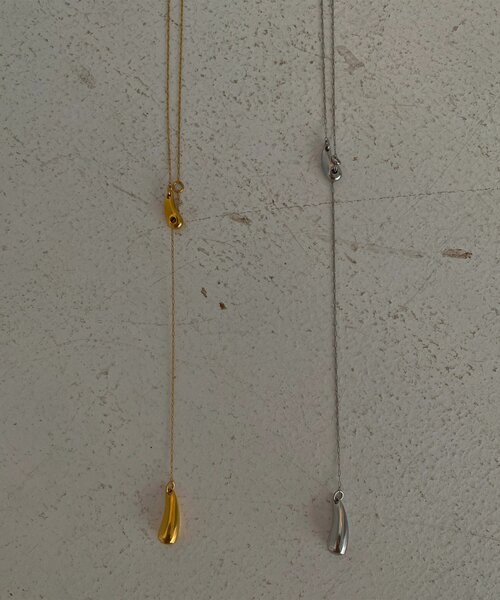 DouDou（ドゥドゥ）の「【インフルエンサー SAKURA企画】アレルギー対応 スライダーネックレス（ネックレス・レディース・シルバー/ゴールド・FREE）」の5枚目の写真