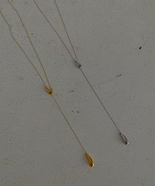 DouDou（ドゥドゥ）の「【インフルエンサー SAKURA企画】アレルギー対応 スライダーネックレス（ネックレス・レディース・シルバー/ゴールド・FREE）」の6枚目の写真