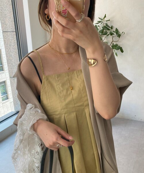 DouDou（ドゥドゥ）の「【インフルエンサー SAKURA企画】アレルギー対応 スライダーネックレス（ネックレス・レディース・シルバー/ゴールド・FREE）」の10枚目の写真