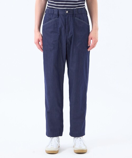 MACKINTOSH PHILOSOPHY（ﾏｯｷﾝﾄｯｼｭ ﾌｨﾛｿﾌｨｰ）の「イージーパンツ ライトデニム（デニムパンツ・メンズ・ネイビー・40/38）」の4枚目の写真