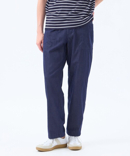 MACKINTOSH PHILOSOPHY（ﾏｯｷﾝﾄｯｼｭ ﾌｨﾛｿﾌｨｰ）の「イージーパンツ ライトデニム（デニムパンツ・メンズ・ネイビー・40/38）」の10枚目の写真