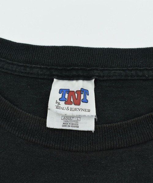 LABORATORY R（ラボラトリーアール）の「【USED】90’s TNT “Wolf” アニマル Tシャツ（Tシャツ/カットソー・メンズ・ブラック・LARGE）」の6枚目の写真