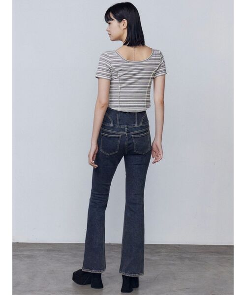 EMODA（エモダ）の「カットツインセット（Tシャツ/カットソー・レディース・ブルー/その他/ブラック・FREE）」の8枚目の写真