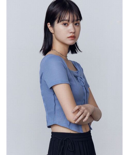 カットツインセット（Tシャツ/カットソー）｜EMODA（エモダ）の