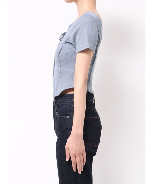 EMODA（エモダ）の「カットツインセット（Tシャツ/カットソー・レディース・ブルー/その他/ブラック・FREE）」の22枚目の写真