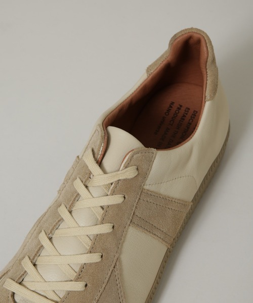 REPRODUCTION OF FOUND(リプロダクションオブファウンド)の「REPRODUCTION OF FOUND/別注 GERMAN TRAINER(スニーカー・メンズ・クリーム・42/43/41)」の6枚目の写真