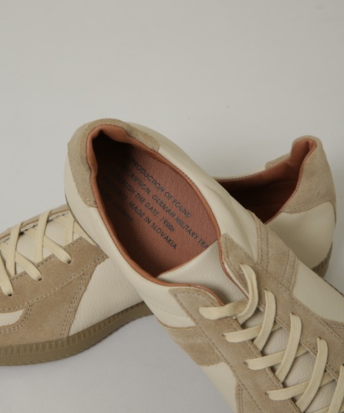 REPRODUCTION OF FOUND(リプロダクションオブファウンド)の「REPRODUCTION OF FOUND/別注 GERMAN TRAINER(スニーカー・メンズ・クリーム・42/43/41)」の7枚目の写真