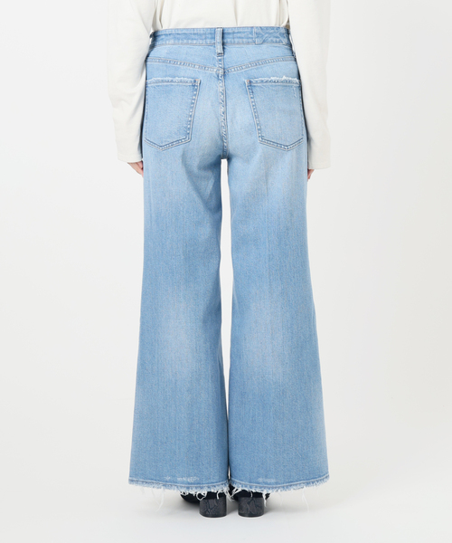 Healthy denim(ヘルシーデニム)の「《追加》Healthy DENIM/ヘルシーデニム SLOBE別注 Turnip デニム TURIP(デニムパンツ・レディース・ブルー・22cm/23cm/24cm/25cm)」の14枚目の写真