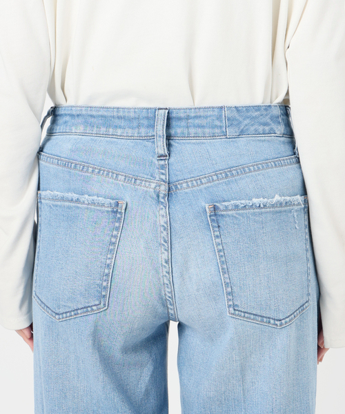 Healthy denim(ヘルシーデニム)の「《追加》Healthy DENIM/ヘルシーデニム SLOBE別注 Turnip デニム TURIP(デニムパンツ・レディース・ブルー・22cm/23cm/24cm/25cm)」の16枚目の写真