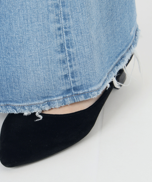 Healthy denim(ヘルシーデニム)の「《追加》Healthy DENIM/ヘルシーデニム SLOBE別注 Turnip デニム TURIP(デニムパンツ・レディース・ブルー・22cm/23cm/24cm/25cm)」の2枚目の写真