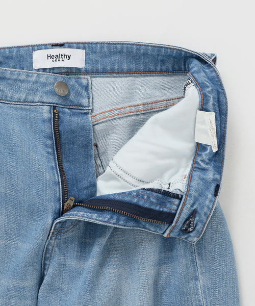 Healthy denim(ヘルシーデニム)の「《追加》Healthy DENIM/ヘルシーデニム SLOBE別注 Turnip デニム TURIP(デニムパンツ・レディース・ブルー・22cm/23cm/24cm/25cm)」の3枚目の写真