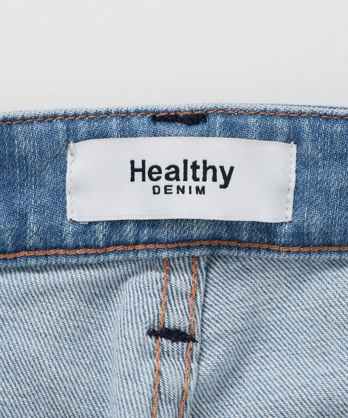 Healthy denim(ヘルシーデニム)の「《追加》Healthy DENIM/ヘルシーデニム SLOBE別注 Turnip デニム TURIP(デニムパンツ・レディース・ブルー・22cm/23cm/24cm/25cm)」の4枚目の写真