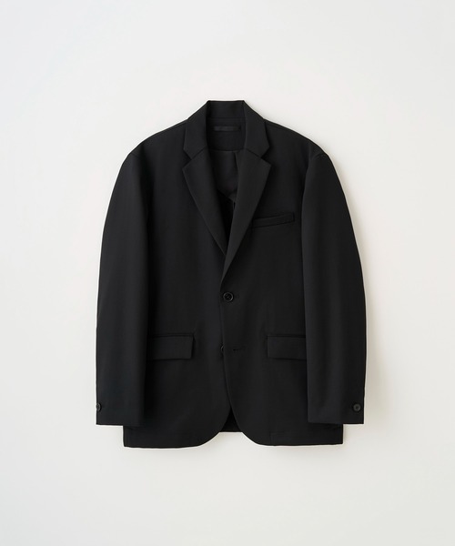 Juha（ユハ）の「AIR TWILL TAILORED JACKET（テーラードジャケット・メンズ・ブラック・3/4）」の6枚目の写真