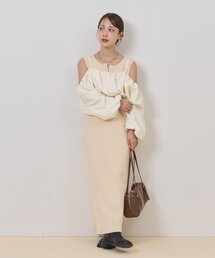 mystic | 【@sktnnm企画】ホイップブラウスセットワンピース(ワンピース)