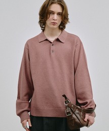 BASIC HIGH-GAUGE KNIT POLO/ベーシックハイゲージニットポロ