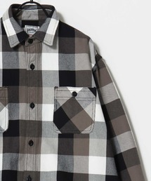 HOUSTON(q[Xg)HOUSTON/q[Xg Ombre Check Viyella Shirt/Iu`FbN rGVc/lVc/fB[X Y(Vc/uEX)
