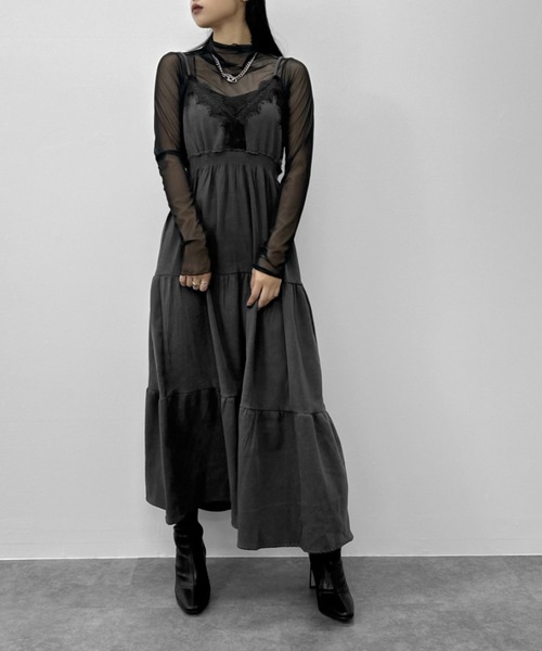 45rpm STUDIO レーヨンウール ジャンパースカート サロペット 45rpm STUDIO レーヨンウール ジャンパースカート サロペット