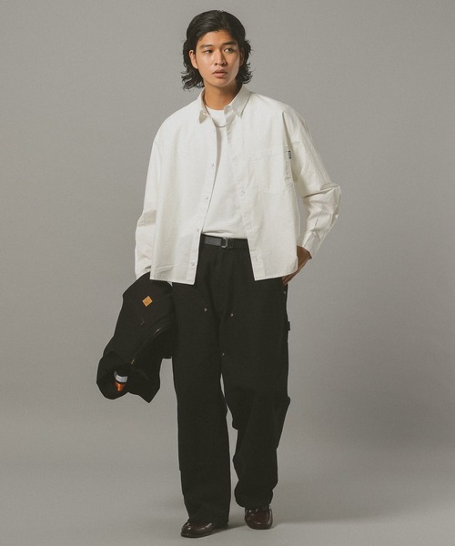 RED KAP（レッドキャップ）の「【RED KAP】別注/クロップドシャツ（シャツ/ブラウス・メンズ・ブラック/ホワイト/イエロー・MEDIUM/LARGE）」の5枚目の写真