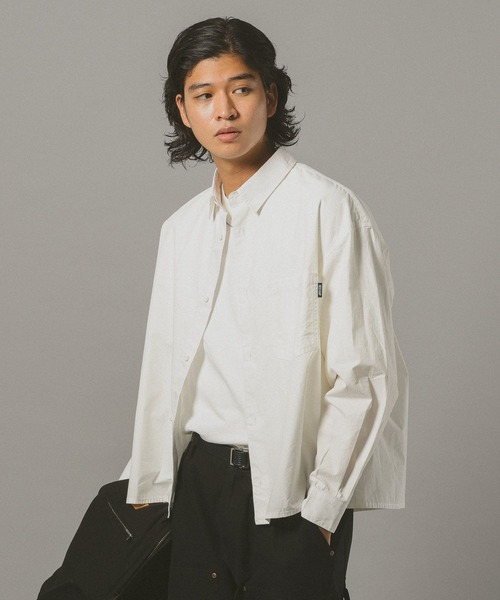 RED KAP（レッドキャップ）の「【RED KAP】別注/クロップドシャツ（シャツ/ブラウス・メンズ・ブラック/ホワイト/イエロー・MEDIUM/LARGE）」の8枚目の写真