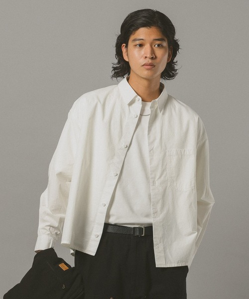 RED KAP（レッドキャップ）の「【RED KAP】別注/クロップドシャツ（シャツ/ブラウス・メンズ・ブラック/ホワイト/イエロー・MEDIUM/LARGE）」の9枚目の写真