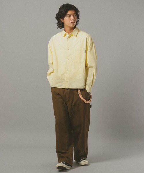 RED KAP（レッドキャップ）の「【RED KAP】別注/クロップドシャツ（シャツ/ブラウス・メンズ・ブラック/ホワイト/イエロー・MEDIUM/LARGE）」の18枚目の写真