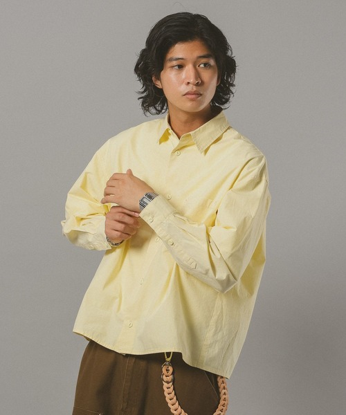 RED KAP（レッドキャップ）の「【RED KAP】別注/クロップドシャツ（シャツ/ブラウス・メンズ・ブラック/ホワイト/イエロー・MEDIUM/LARGE）」の21枚目の写真