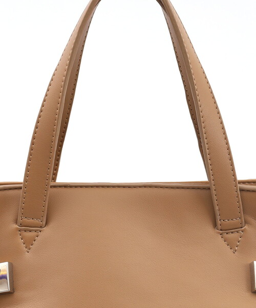 SMIR NASLI(サミールナスリ)の「W金具付き2WAYトートバッグ/A4対応(トートバッグ・レディース・ブラック/ベージュ・FREE)」の16枚目の写真