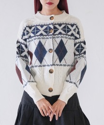 【 cunii 】 nordic knit cardigan