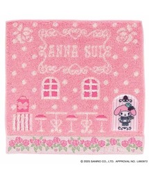 ANNA SUI(アナスイ)の【マイメロディ・クロミ×ANNA SUI】アップリケ付きタオルハンカチ(ハンカチ/ハンドタオル)
